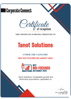 Corporate Connect certificate of recognition
