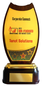 Corporate Connect Best ROI-Focused SEO Agency trophy